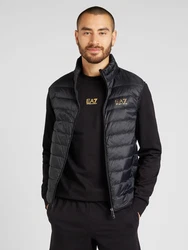 EA7 Emporio Armani Weste gold/schwarz