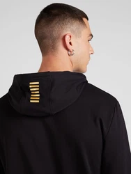 EA7 Emporio Armani Sweatshirt gold/schwarz