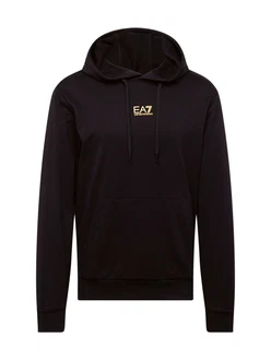 EA7 Emporio Armani Sweatshirt gold/schwarz