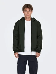 Only & Sons Jacke ONSBOWIE dunkelgrn/schwarz