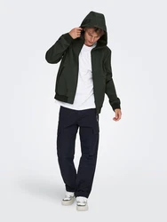 Only & Sons Jacke ONSBOWIE dunkelgrn/schwarz