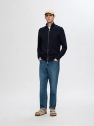SELECTED HOMME Strickjacke Dane marine