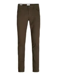 Jack & Jones Regular-fit Jeans Glenn (1-tlg) dunkelbraun Jack & Jones Regular-fit Jeans Glenn (1-tlg) dunkelbraun