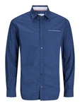JACK & JONES Hemd Remy blau/dunkelblau/wei