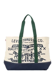 LEVI'S Nákupní taška 'TWO HORSE' režná / černá
