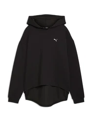 PUMA Sweatshirt 'Q4 Studio' schwarz/weiß