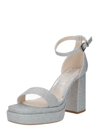 Páskové sandály 'May Neat' stříbrná