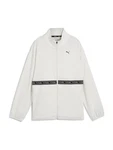 PUMA Sweatjacke hellgrau/schwarz