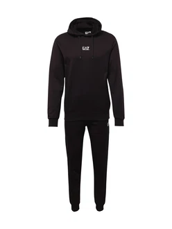 EA7 Emporio Armani Jogginganzug schwarz/weiß