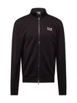 EA7 Emporio Armani Sweatjacke schwarz/weiß