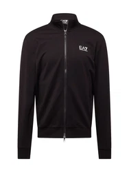 EA7 Emporio Armani Sweatjacke schwarz/weiß