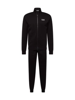 EA7 Emporio Armani Jogginganzug schwarz/weiß