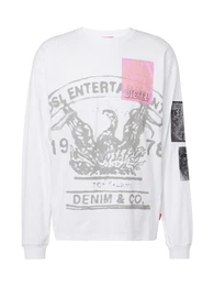 Shirt 'BOXT' grau / pink / rosa / wei