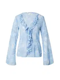 Bluza svijetloplava / bijela