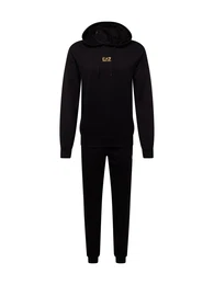 Jogginganzug gold / schwarz