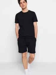Trendyol Pyjama Schlafanzug schwarz