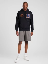 Nike Sportswear Sweatshirt 'CLUB' blau/orange/schwarz/weiß