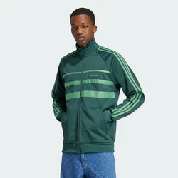 ADIDAS ORIGINALS Sweatjacke 'The First' hellgrn/dunkelgrn