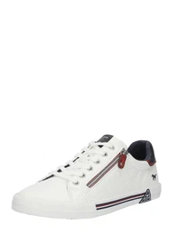 Sneaker dunkelrot / schwarz / wei