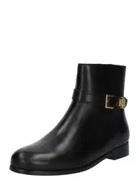 Lauren Ralph Lauren Nízké kozačky 'BROOKE' zlatá / černá