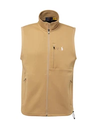 Weste camel / wei