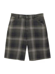 Shorts anthrazit / oliv / wei