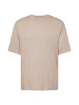 TOPMAN T-Shirt hellbraun