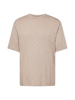 TOPMAN T-Shirt hellbraun