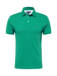 Poloshirt 'CORE 1985' dunkelblau / smaragd / rot / wei