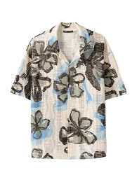 Hemd himmelblau / khaki / schwarz / offwhite