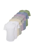 Only & Sons T-Shirt 'Matt' beige / blau / graumeliert / grasgrün / lila / weiß