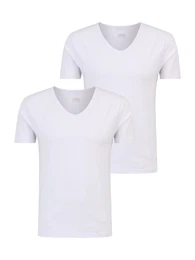 T-Shirt grau / wei