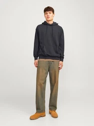 Jack & Jones Sweatshirt JJECHARGE SWEAT HOOD NOOS nachtblau