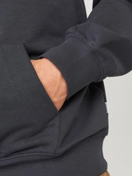 Jack & Jones Sweatshirt JJECHARGE SWEAT HOOD NOOS nachtblau