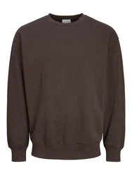 JACK & JONES Sweatshirt 'JJECharge' Dunkelbraun/Grau/Braun/Khaki/Dunkelgrün/Dunkelbraun/Grau/Braun/Khaki/Dunkelgrün/Dunkelbraun/Grau/Braun/Khaki/Dunkelgrün
