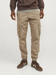 Jack & Jones Cargohose JPSTKANE NOAH CUFFED CARGO NOOS sand