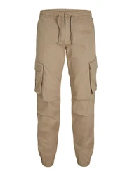 Jack & Jones Cargohose JPSTKANE NOAH CUFFED CARGO NOOS sand