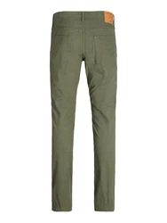 Jack & Jones Regular-fit Jeans Glenn (1-tlg) oliv