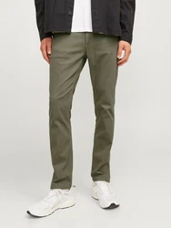 Jack & Jones Regular-fit Jeans Glenn (1-tlg) oliv