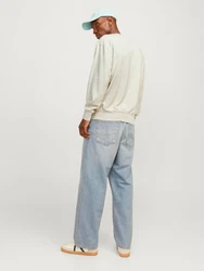JACK & JONES Sweatshirt 'JJECharge' ecru