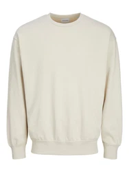 JACK & JONES Sweatshirt 'JJECharge' ecru