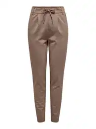 Kalhoty se sklady v pase 'ONLPoptrash' světle hnědá