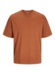 JACK & JONES T-Shirt JJEBradley rostbraun