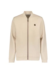 Sweatjacke beige