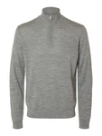 SELECTED HOMME Pullover SLHTray graumeliert