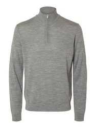 SELECTED HOMME Pullover SLHTray graumeliert