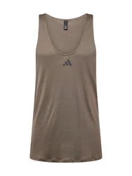 ADIDAS PERFORMANCE Sporttop Workout Stringer hellbraun/schwarz