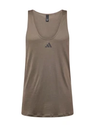 Sporttop 'WORKOUT STRINGER' hellbraun / schwarz