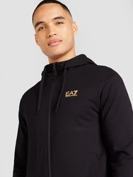 EA7 Emporio Armani Trainingsanzug Jogginganzug schwarz