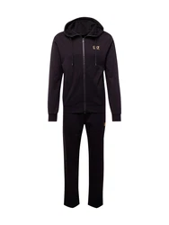 EA7 Emporio Armani Trainingsanzug Jogginganzug schwarz